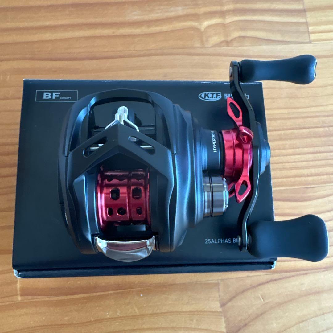 DAIWA ALPHAS BF TW 6.3R ベイトリール
