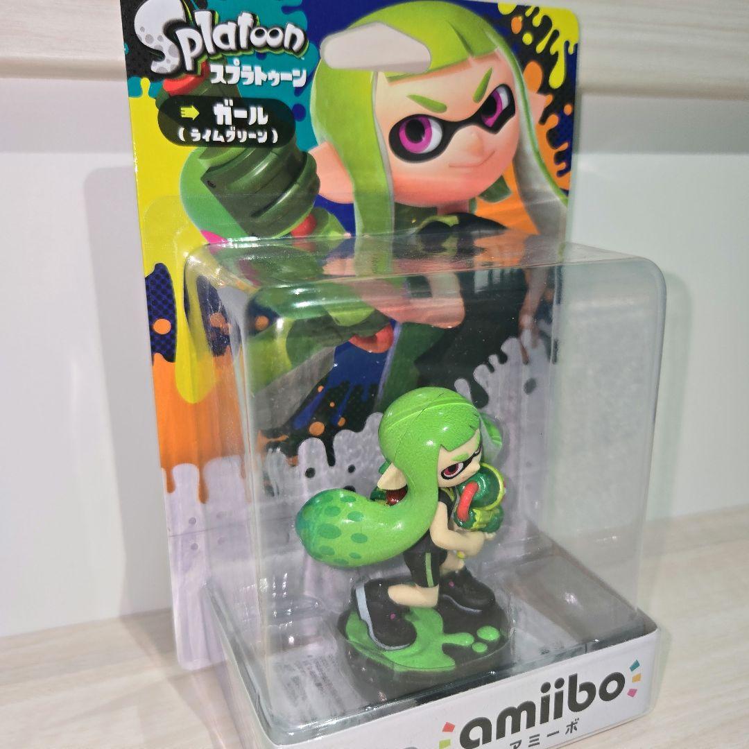amiibo ガール イカ ボーイ splatoon