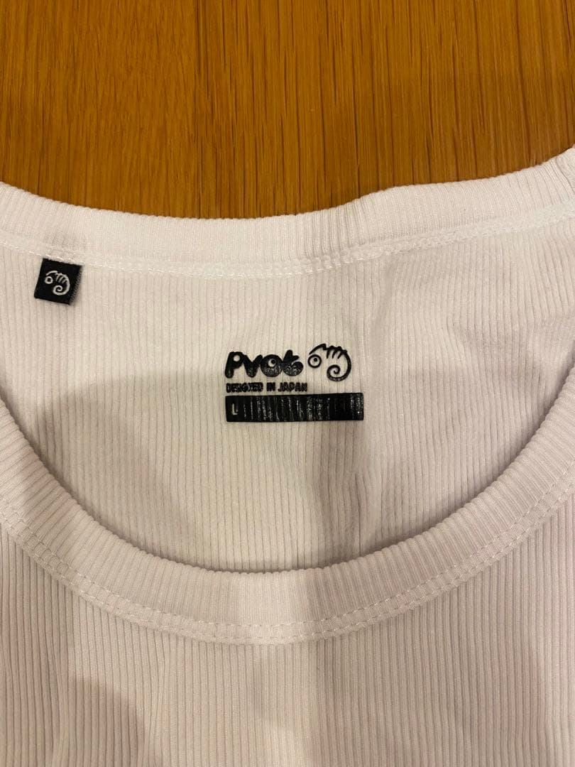 PVOTリブタンクトップ2枚セットLサイズ