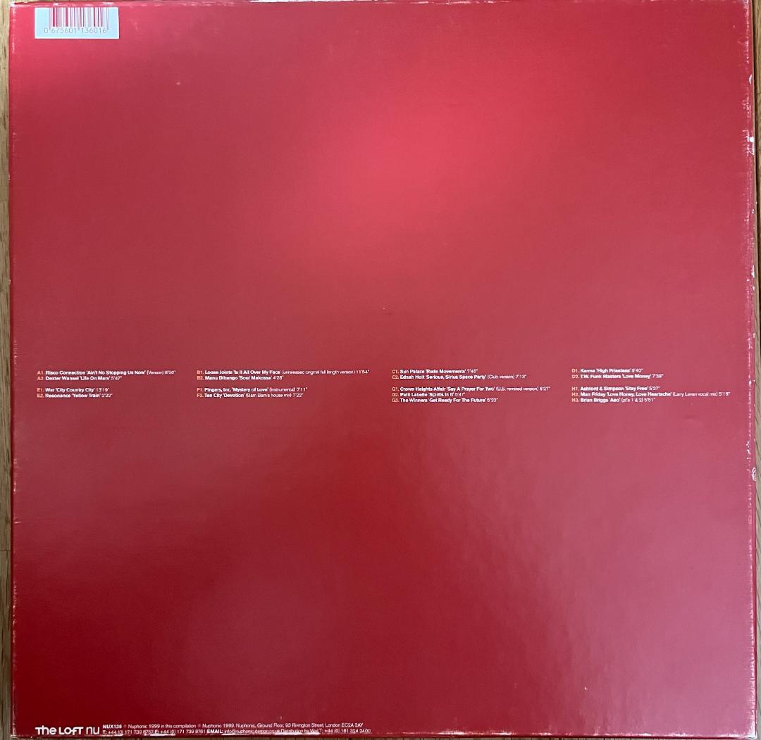 4LP Box David Mancuso – The Loft