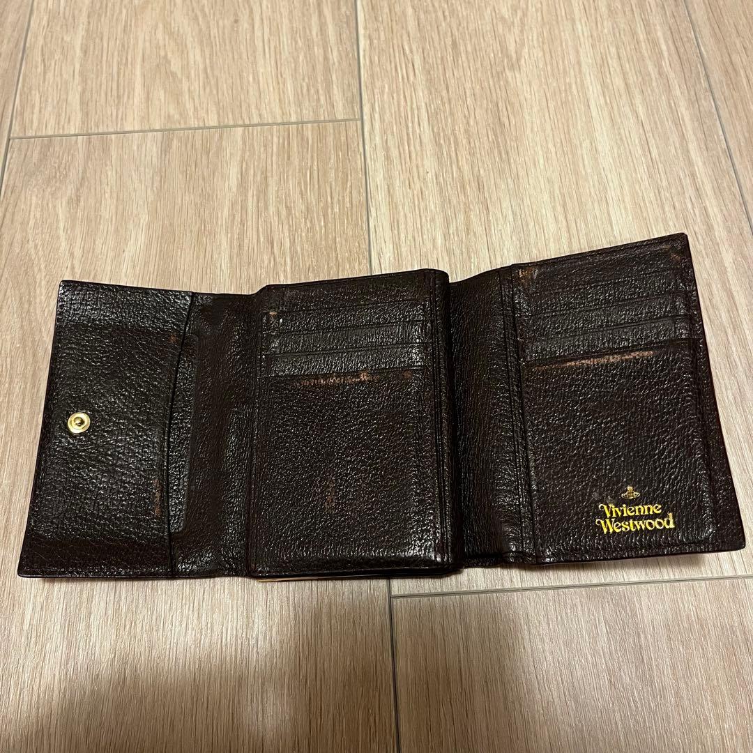 vivienne westwood 二つ折り財布 オーブロゴ