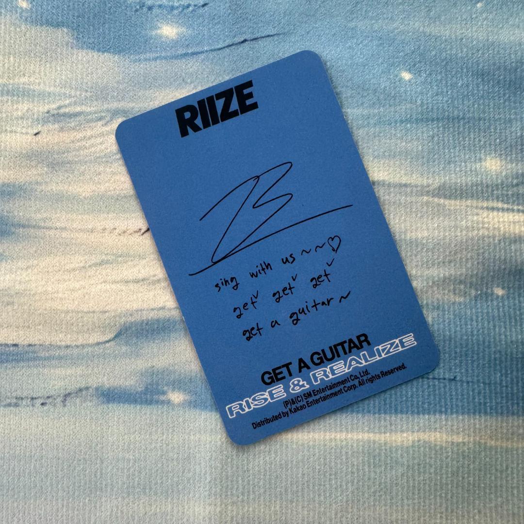 RIIZE B&N US盤 限定 トレカ ウォンビン