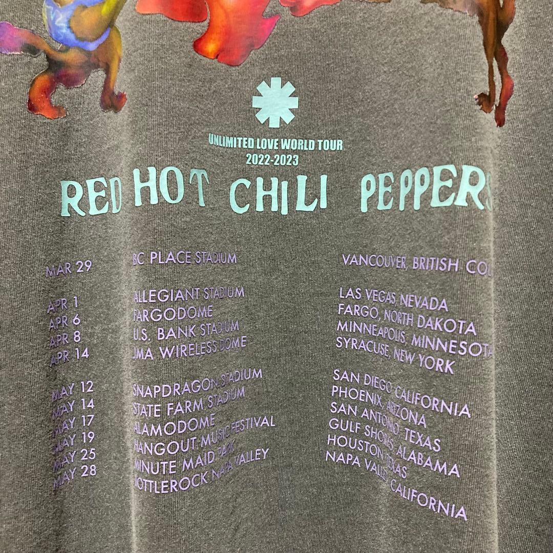 RED HOT CHILI PEPPERS Tシャツ レッチリ ツアー L