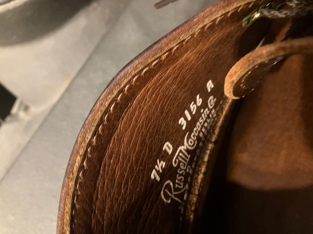 ラッセルモカシン RUSSELL MOCCASIN　トリプルヴァンプ