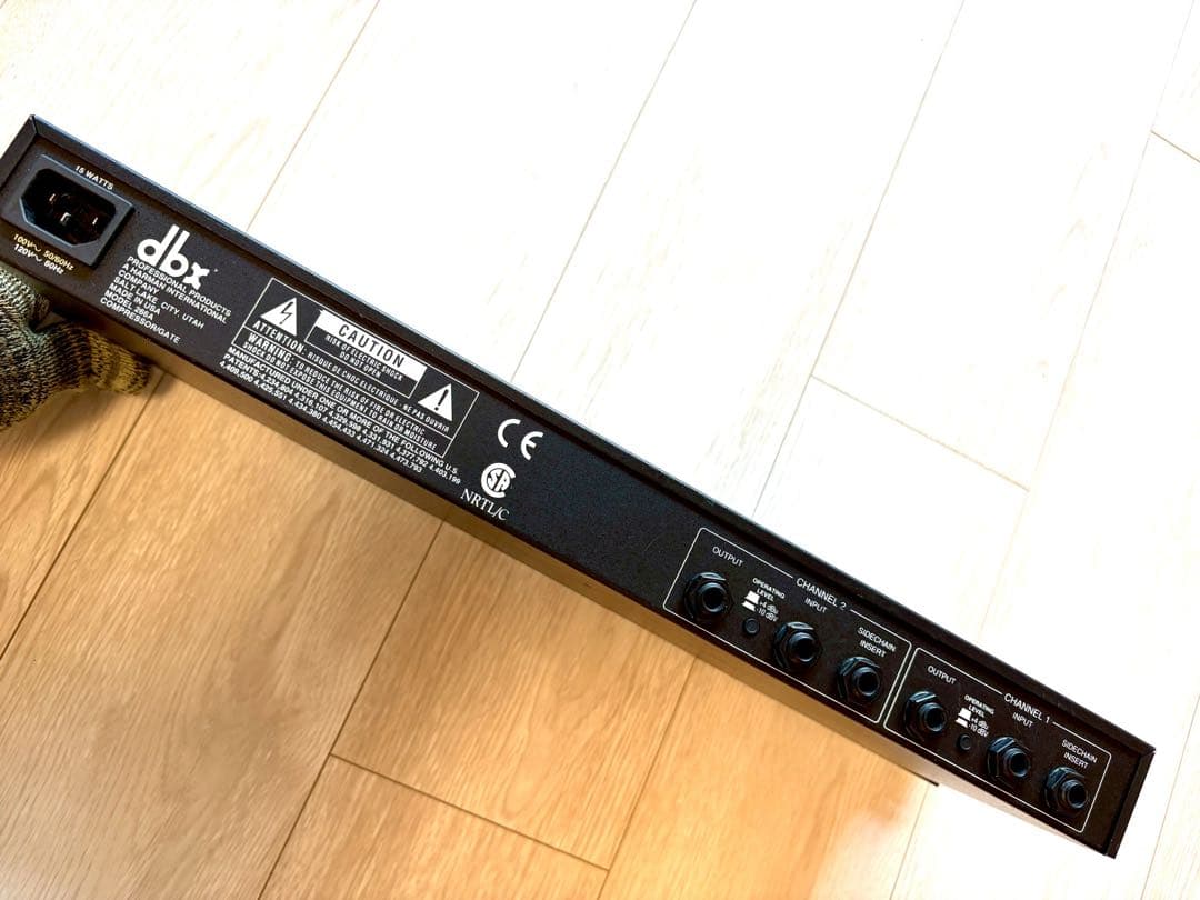 dbx 266Aコンプレッサー/ゲート