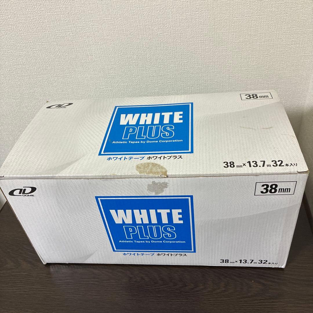 非伸縮ホワイトテープ DOME WHITE PLUS 医療用テープ 38mm