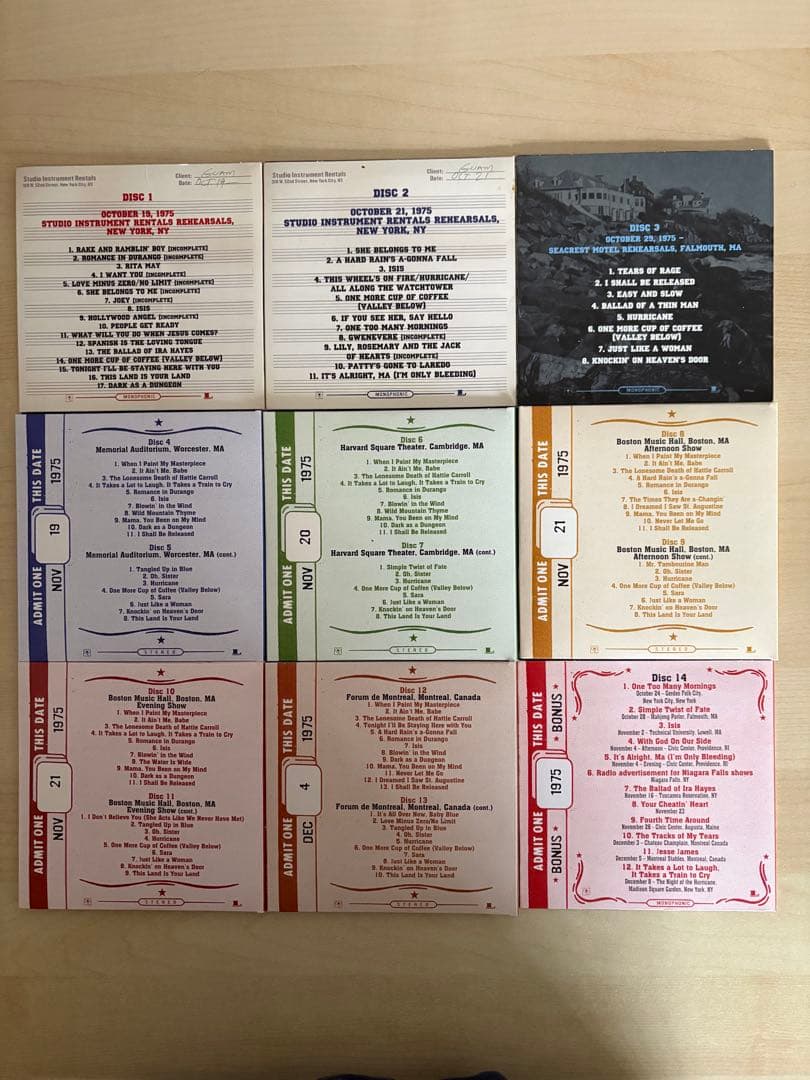 洋楽 BOB DYLAN THE ROLLING THUNDER REVUE
