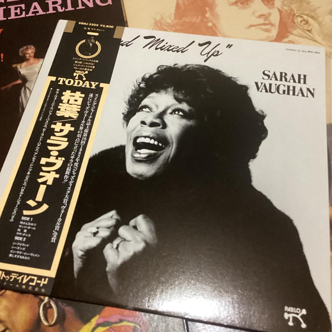 ジャズ【ボーカル】Re1003-4　Jazz レコード 5枚セット