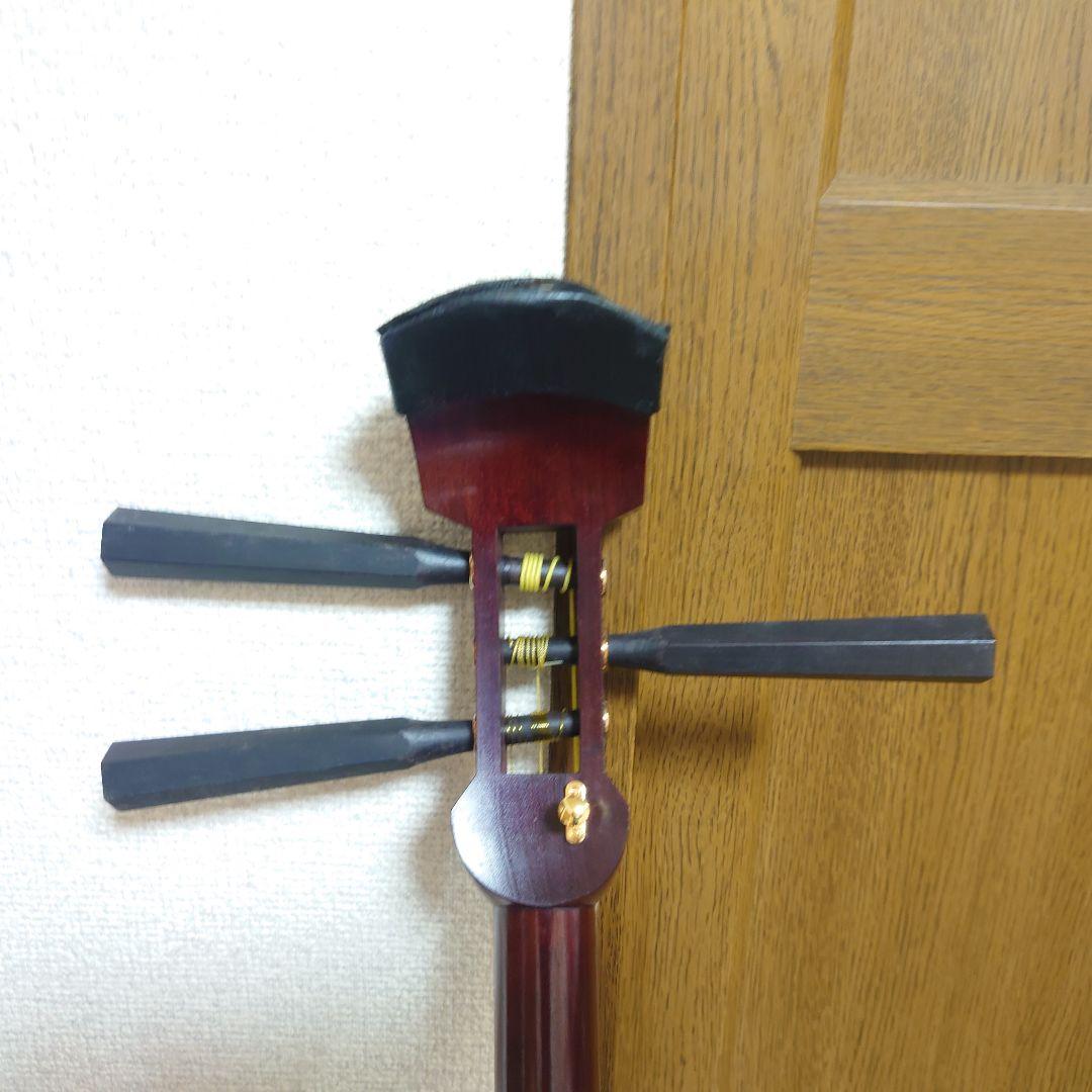 津軽三味線 　ジャンク　 皮破れ現状渡し品