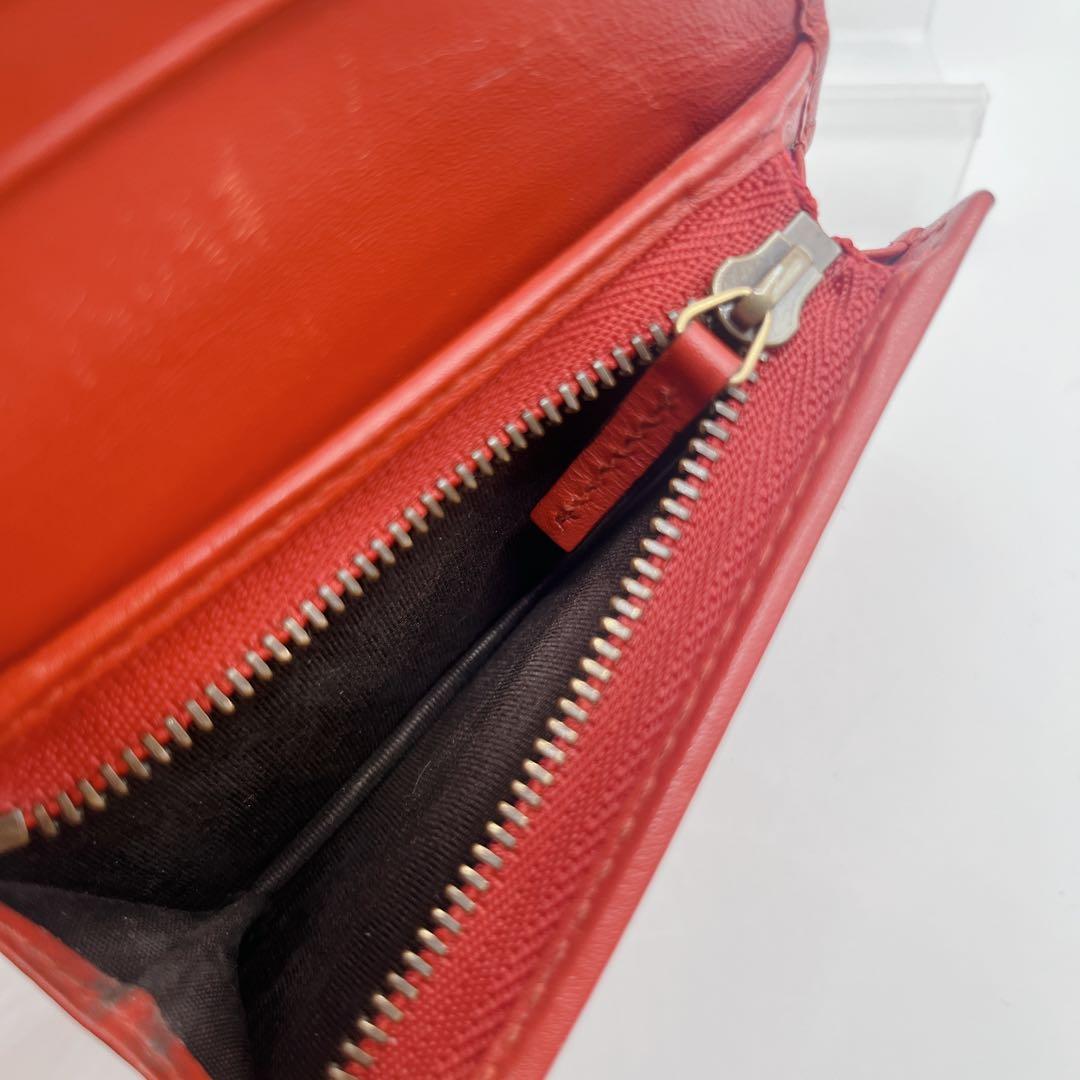 【美品】GUCCI グッチ チェリー 二つ折り財布 GGスプリーム チェリー