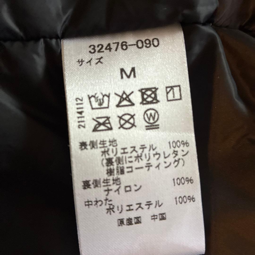 ドゥクラッセ　中綿コート　黒　ロング丈