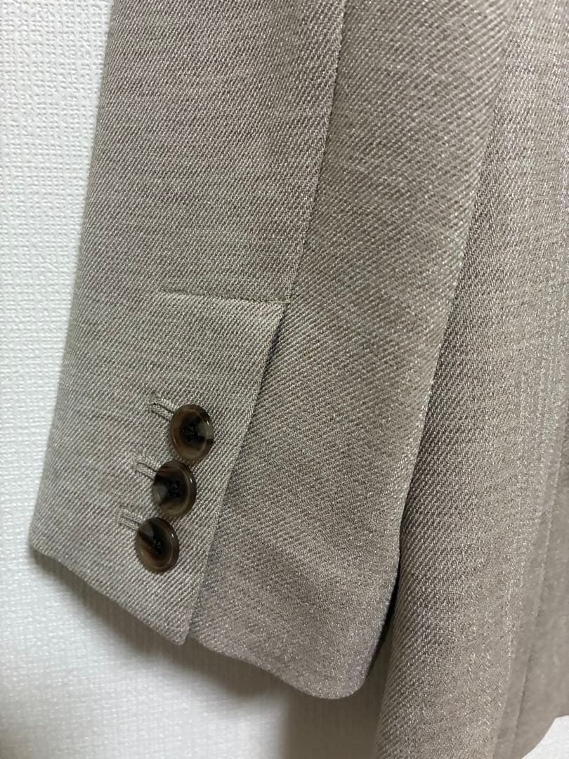SLOBE IENA 2025SS リネンライクダブルブレストジャケット
