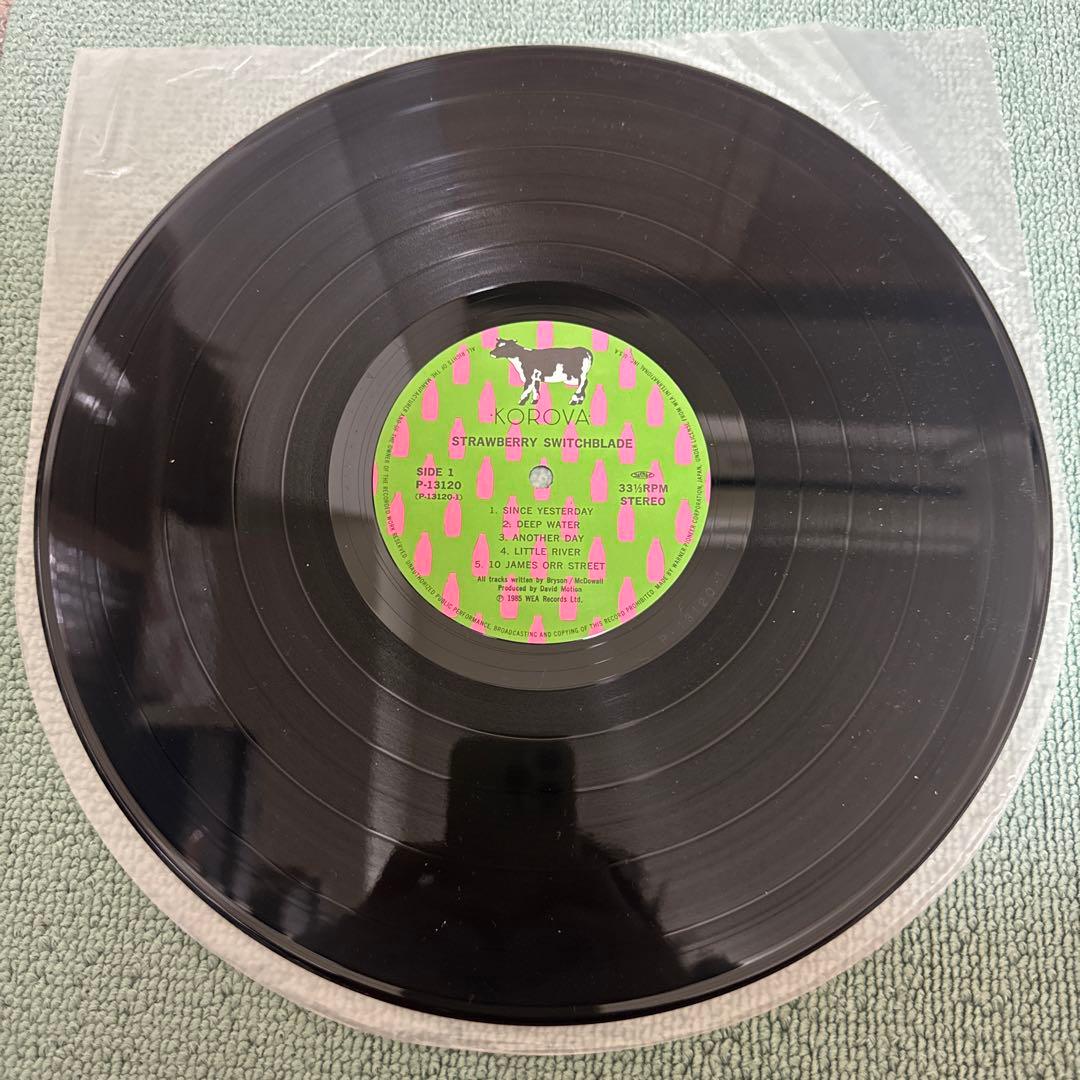 STRAWBERRY SWITCHBLADE『ふたりのイエスタデイ』LPレコード