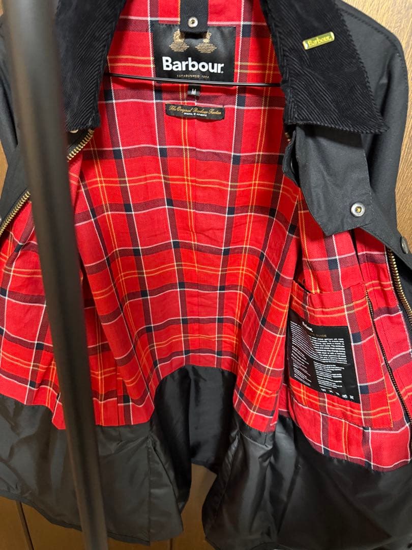 Barbour ASHBY 付属品あり　最終値下げ