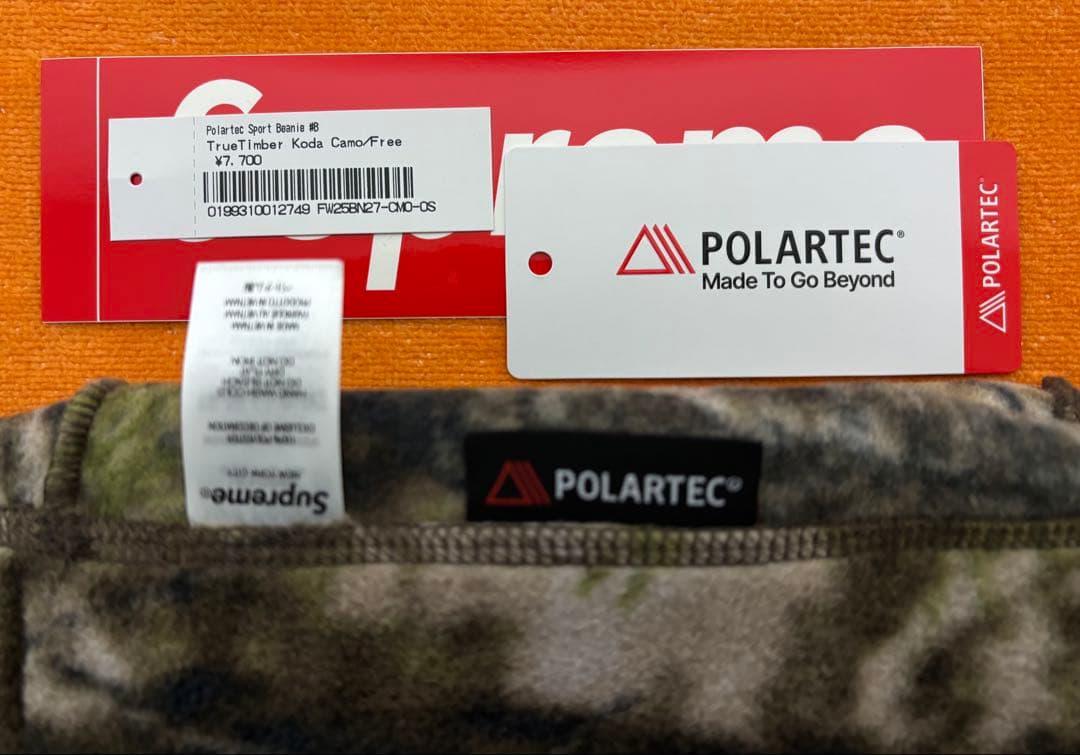 Supreme Polartec Sport Beanie リアルツリーカモ