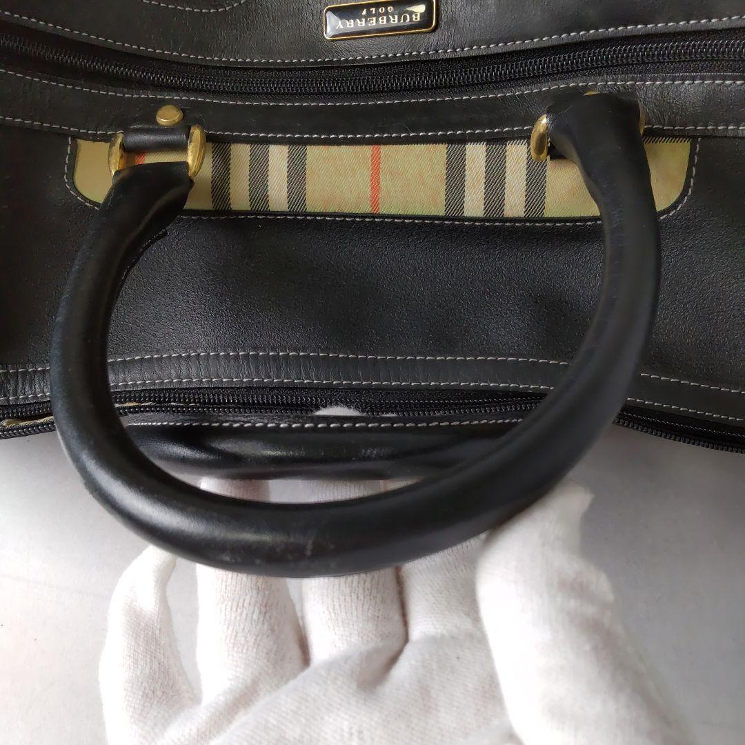 BURBERRY GOLF バーバリーゴルフ ボストンバッグ