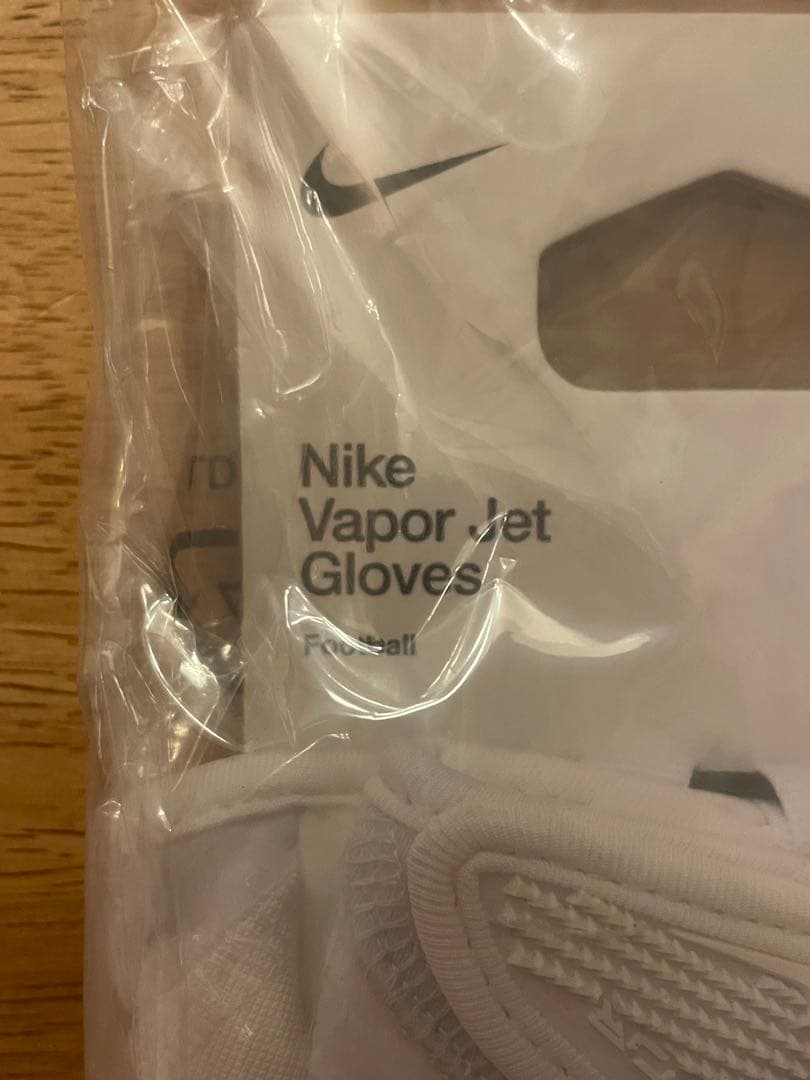 ★NIKE★ アメフトグローブ ベイパージェット8.0 FG ホワイト Ｍサイズ