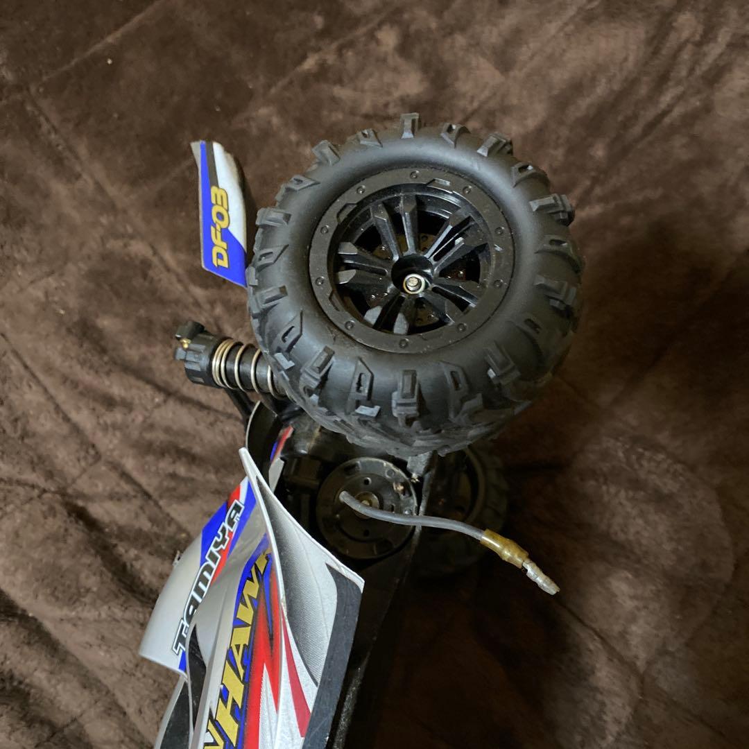 ク*ン様 タミヤ4WDバギーキーンホークDF-03中古