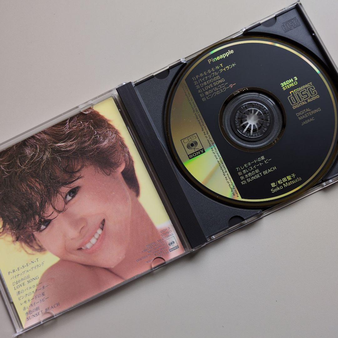 CD／松田聖子『Pineapple』旧規格/CBSソニー 35DH3