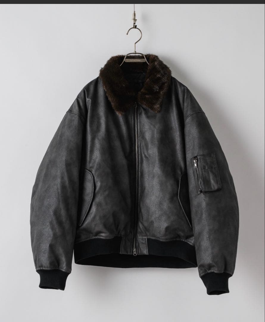 Casper John MA-1 ボンバージャケット　ブラック系その他　完売品