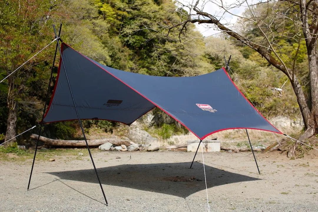 Coleman　タフワイドドームⅣ•ヘキサタープセット ゼビオ限定カラー