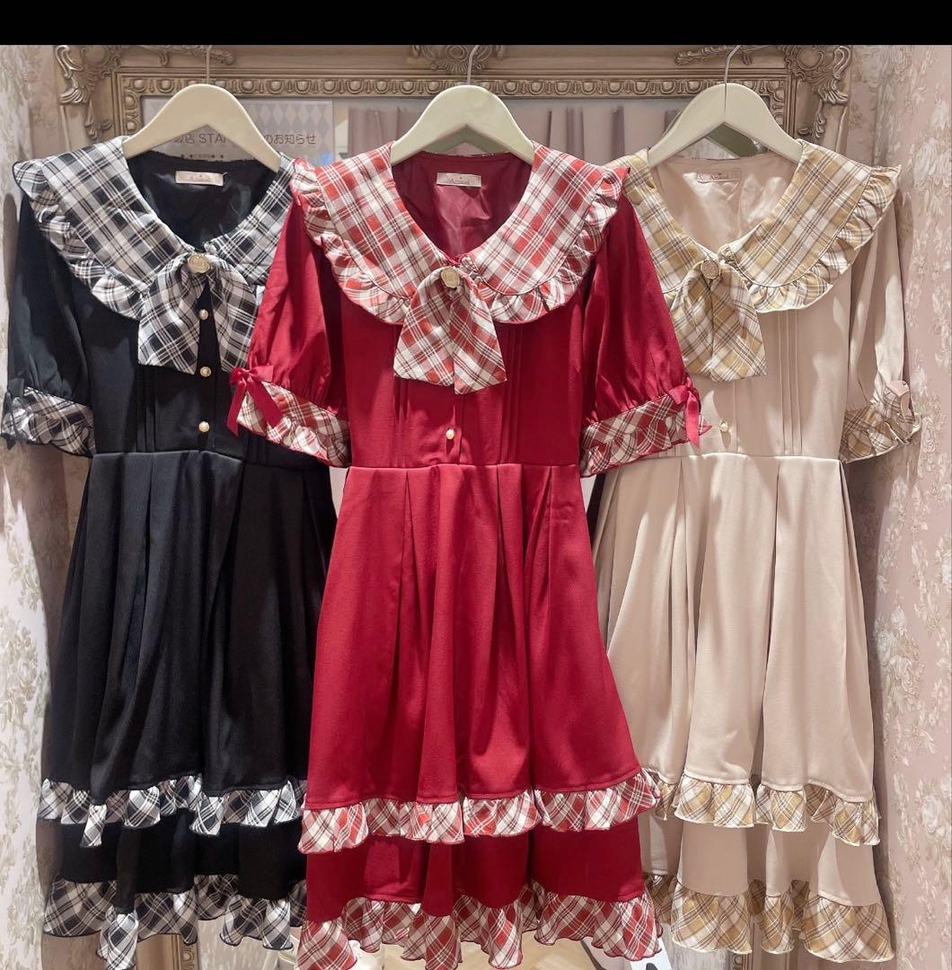 新品未使用　Amavel Country Waitress ワンピース