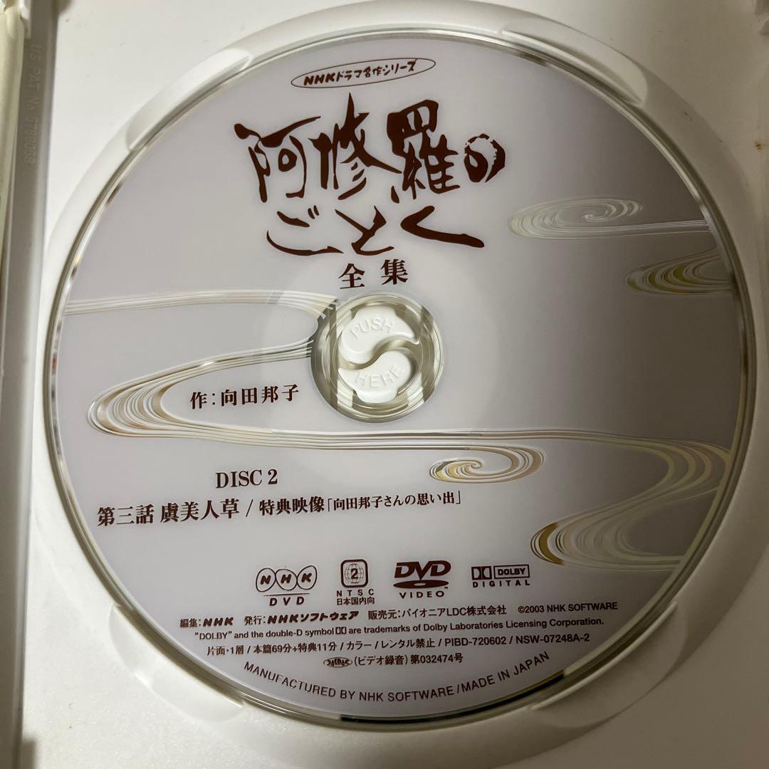 DVD　八千草薫出演 阿修羅のごとく 全集 パートⅠ