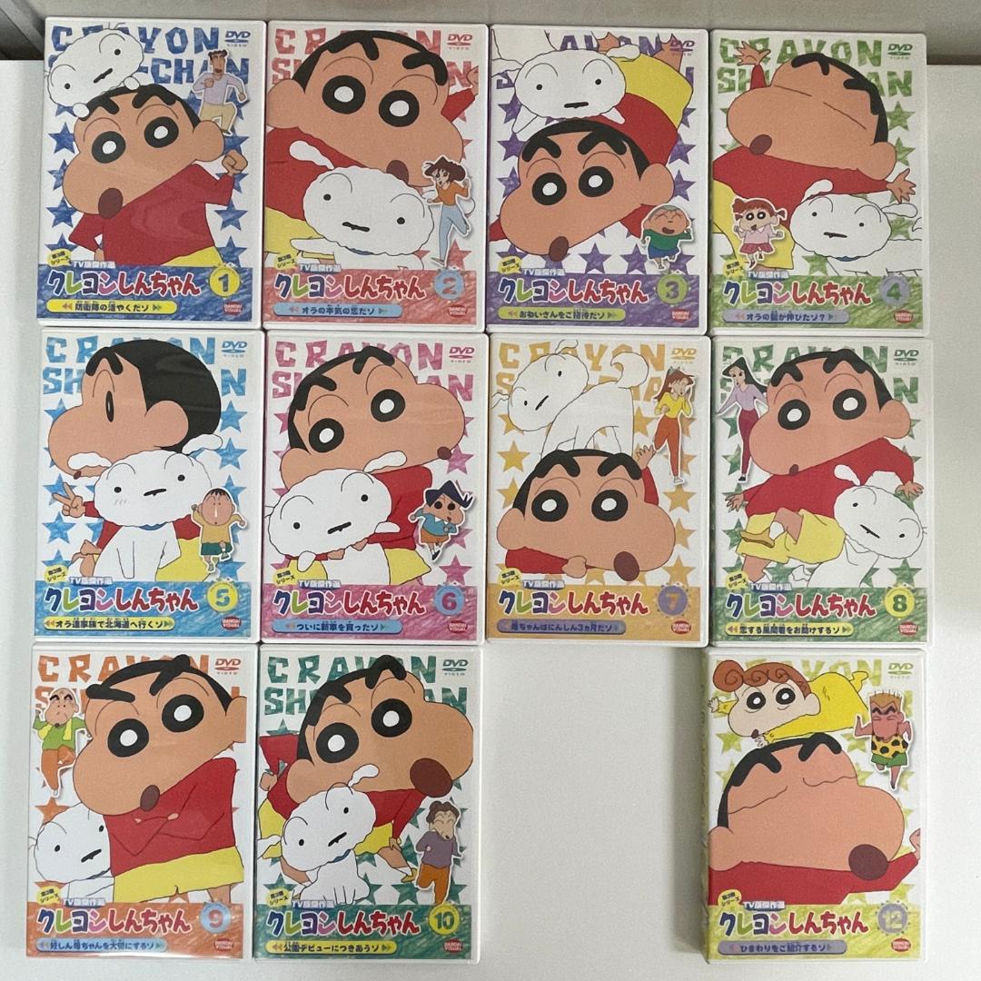 DVD クレヨンしんちゃん 第3期シリーズ TV版傑作選 1-10+12-24巻