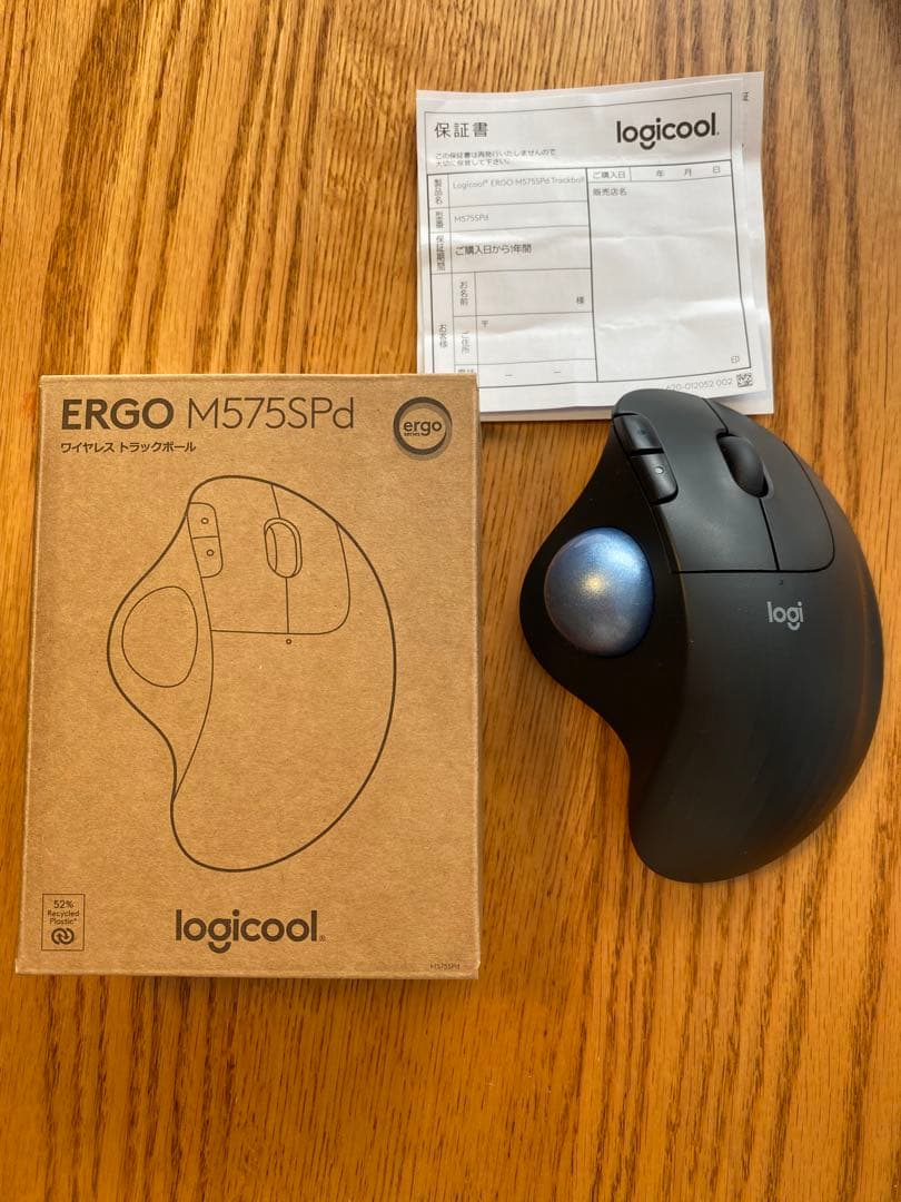 【セット販売】logicool トラックボールマウス + HD WEBCAM