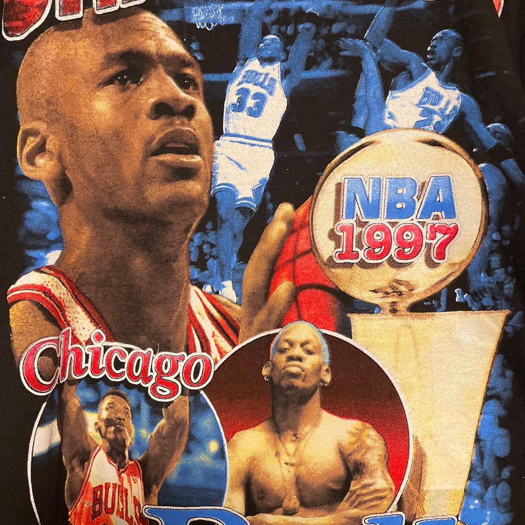 食*べ様 vintage シカゴ・ブルズ 1997 Tシャツ XL jordan