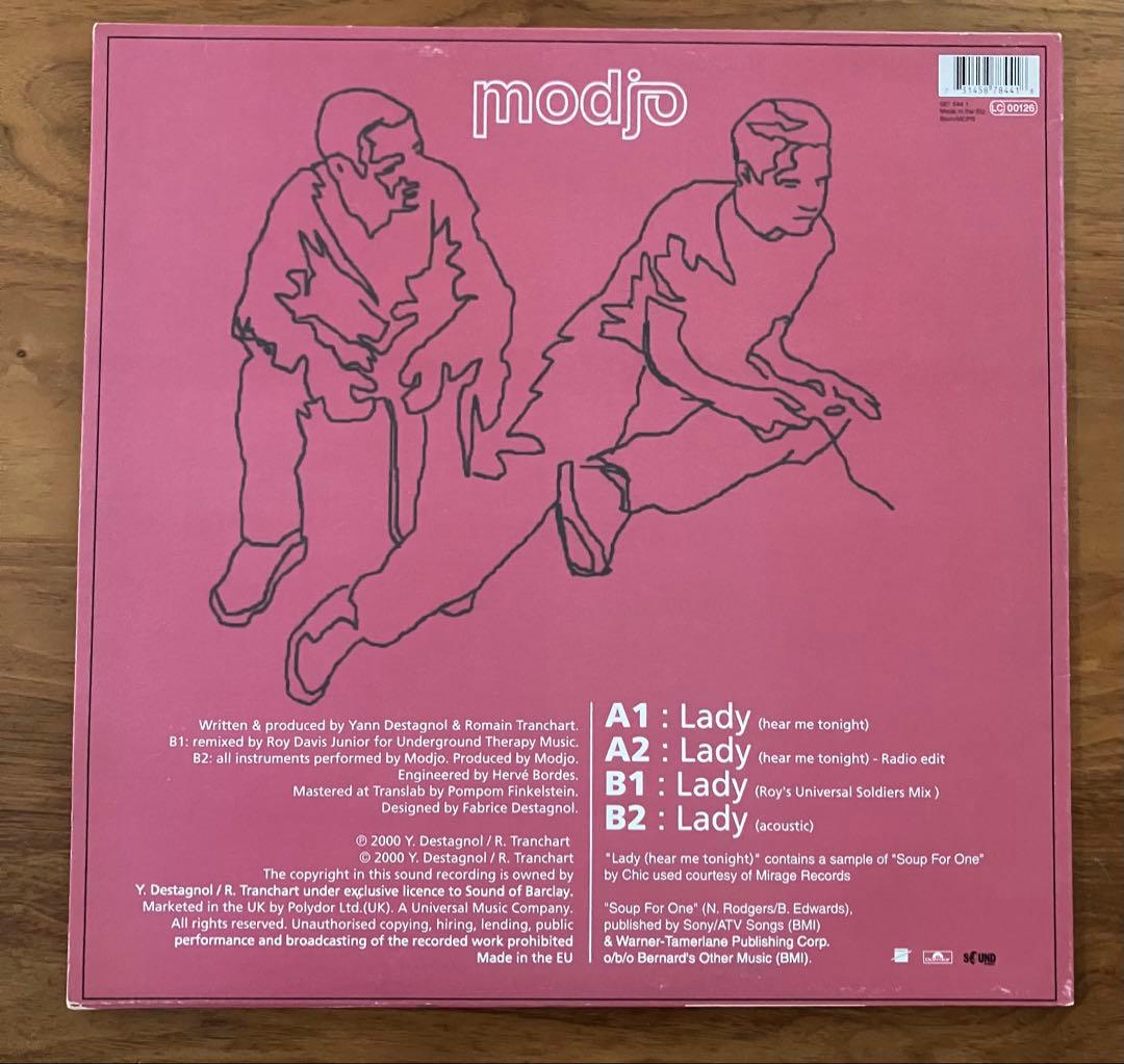 modjo / Lady (hear me tonight) レコード