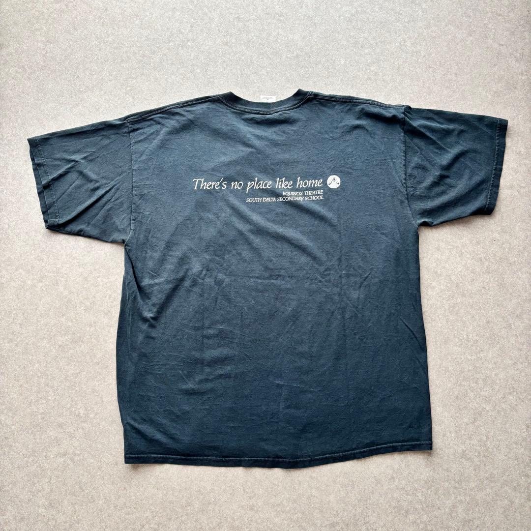 オズの魔法使い ムービーTシャツ 墨黒フェード XL WIZARD OF OZ