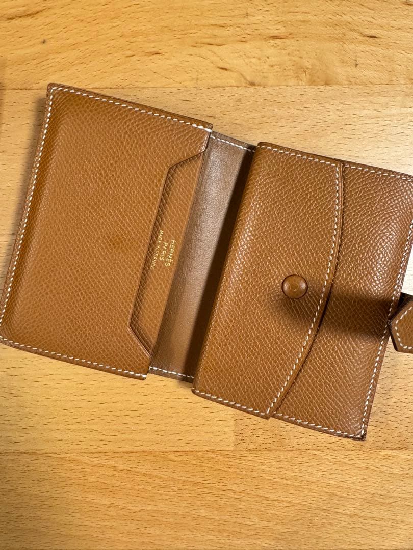 HERMES 二つ折り財布 BEARN MINI ベアンミニ エプソン