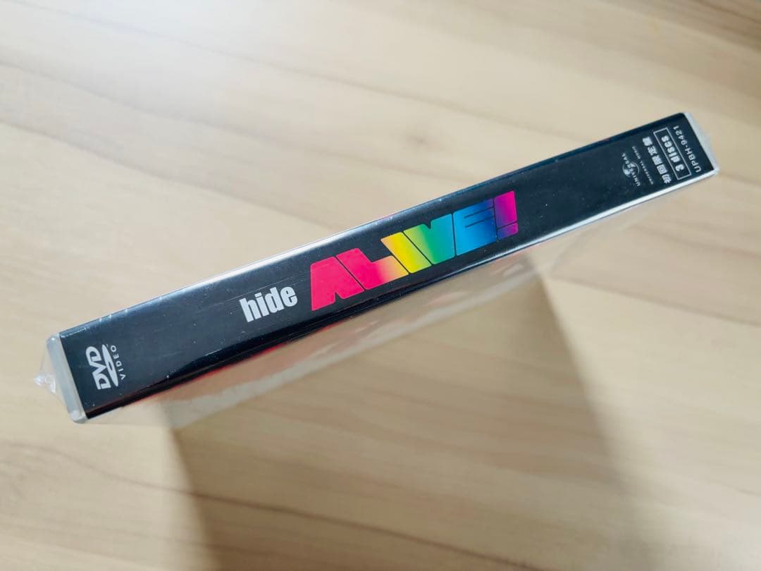 新品 未開封 hide ALIVE! DVD 初回限定盤 特典付き 3枚組 廃盤