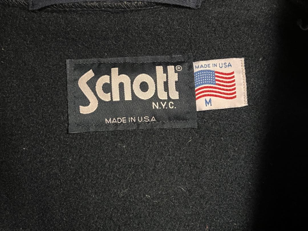 Schott N.Y.C ダッフルコート ファイヤーマンコート