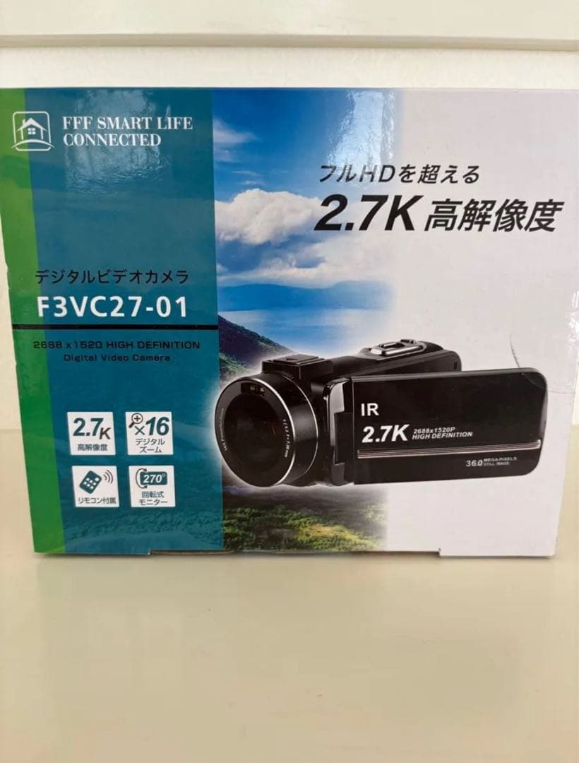 FFF フィールドスリーデジタルビデオカメラ 2.7K F3VC27-01