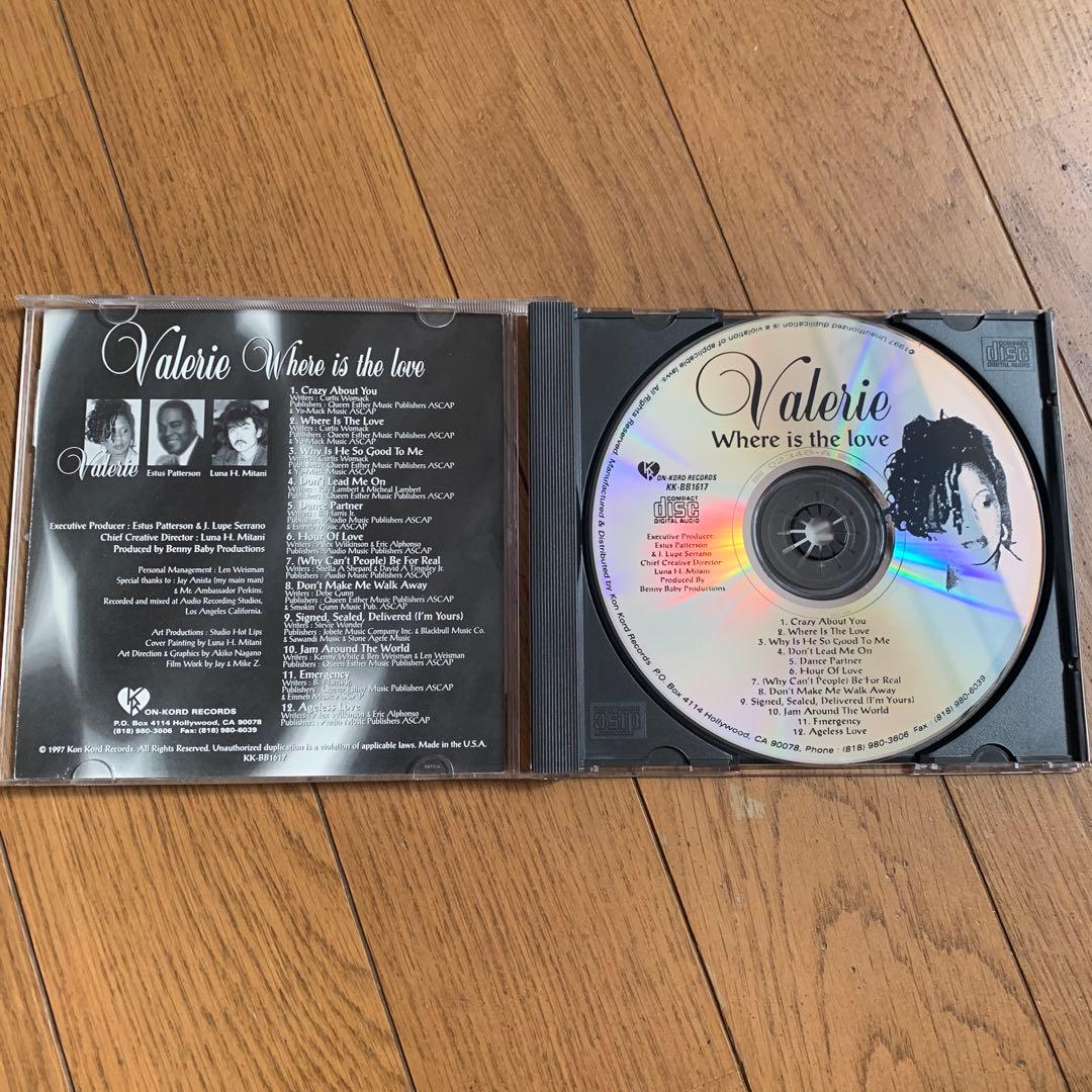 洋楽 Valerie G-RAP G-FUNK R&B CD
