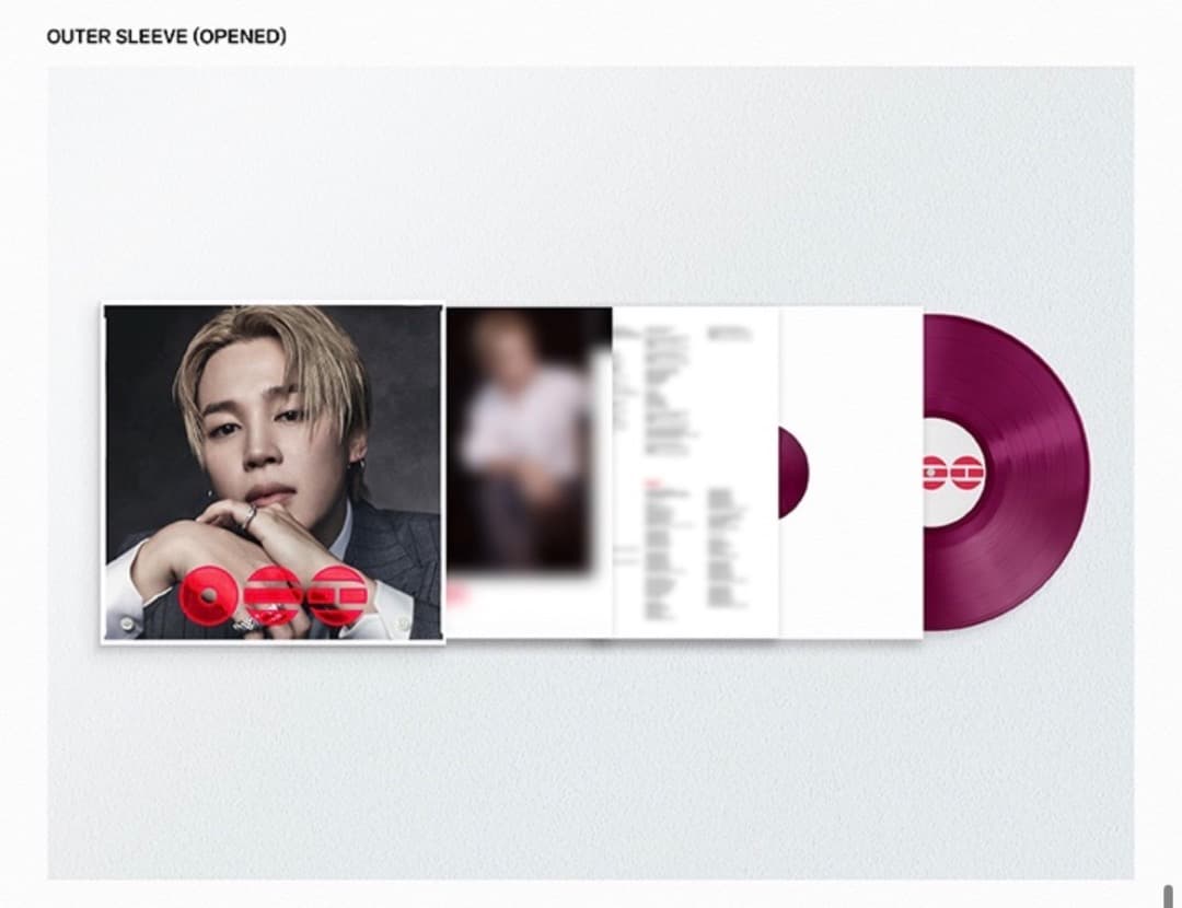 K-POP・アジア BTS ARIRANG Jimin Burgundy Vinyl Ver.