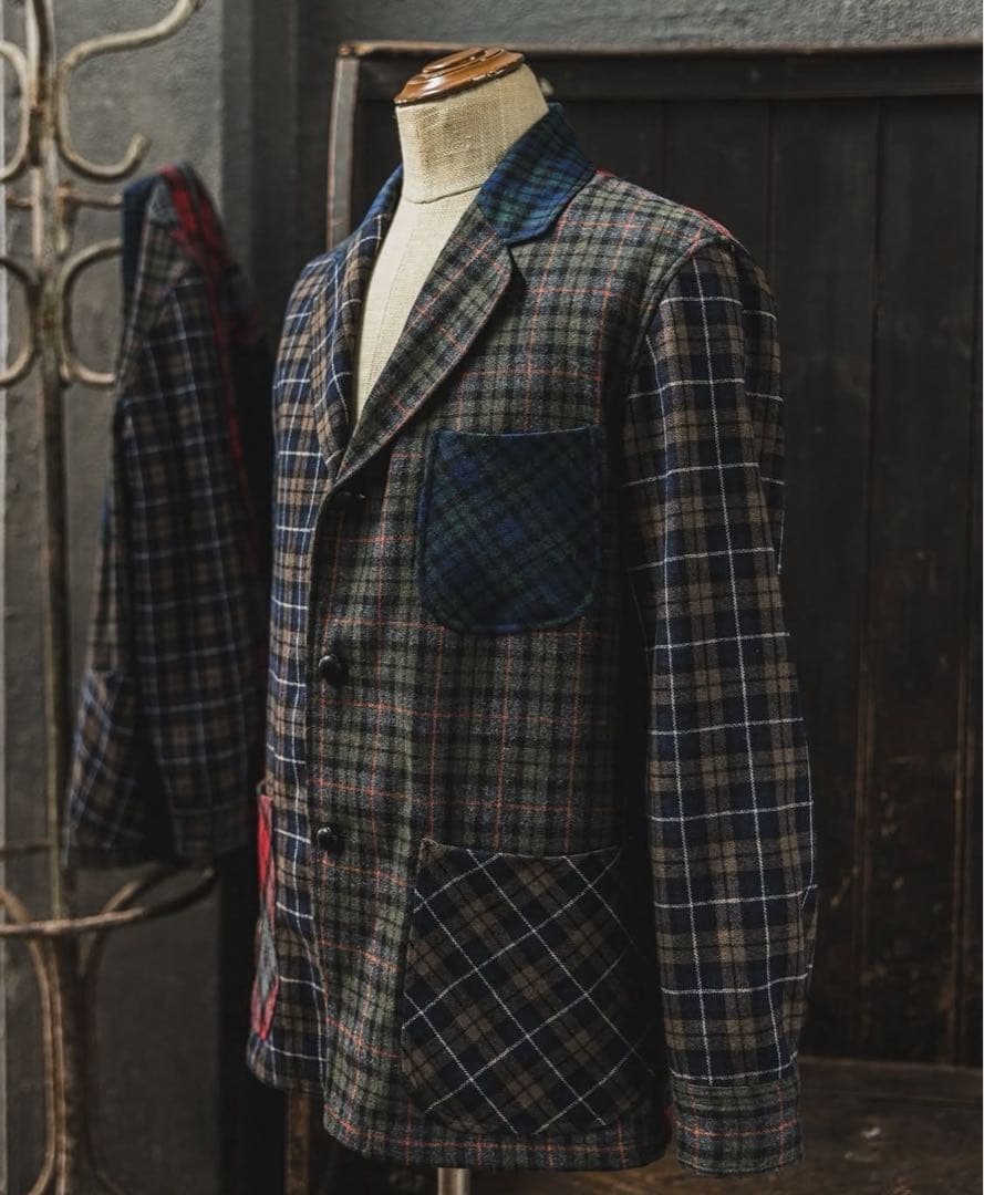 BEAMS PLUS × Jizi 25周年 Shirt Jacket チェック