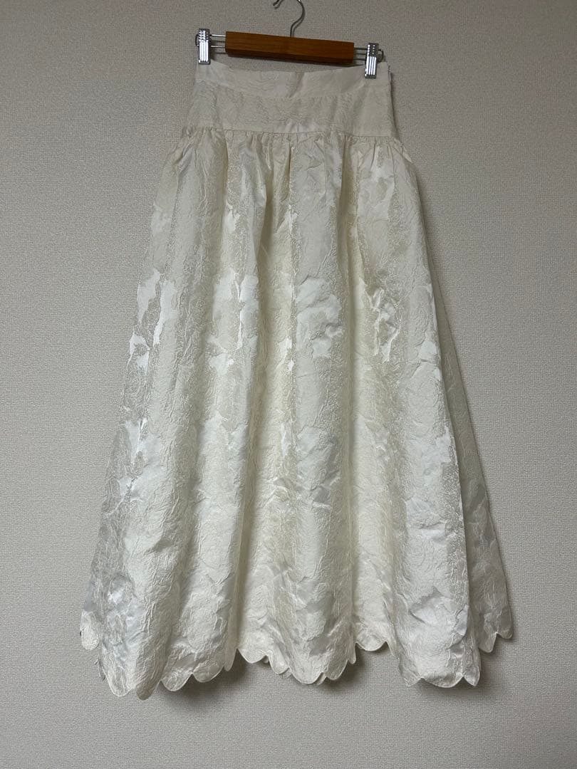 美品✨bibiy MELINDA SKIRT ホワイト　Mサイズ