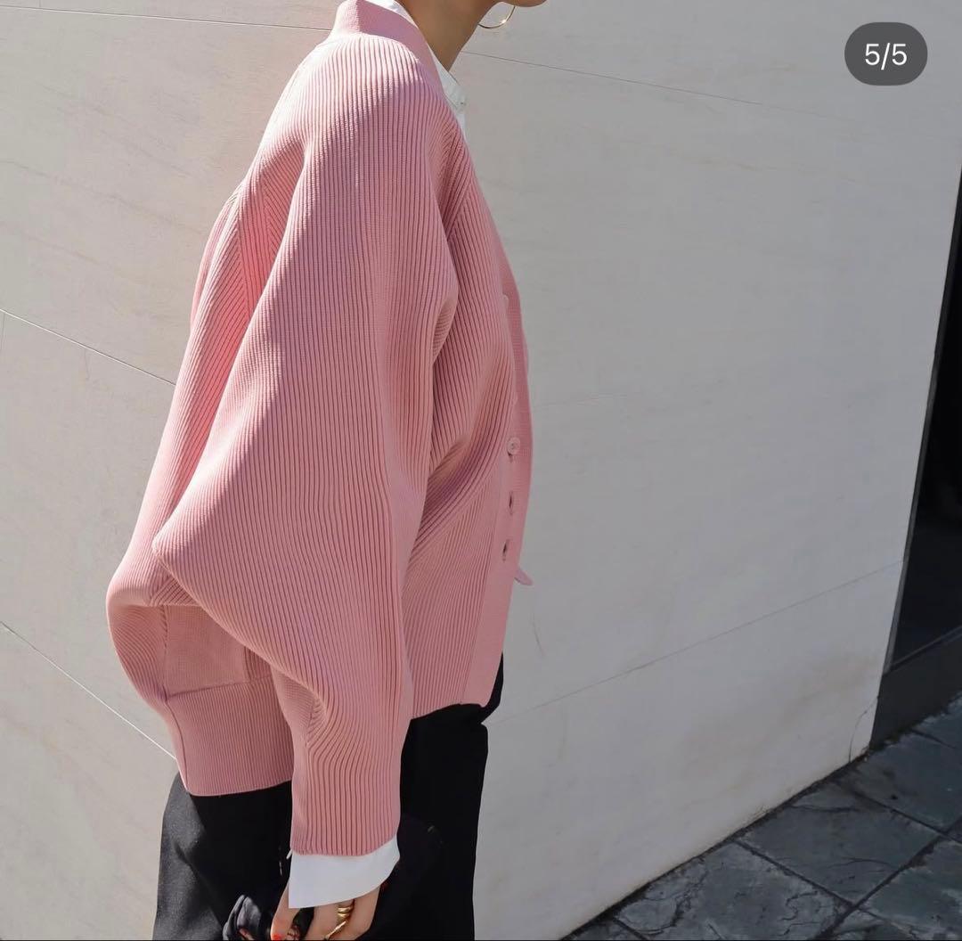 【美品】マチャット machatt アモッサカーディガン　ピンク