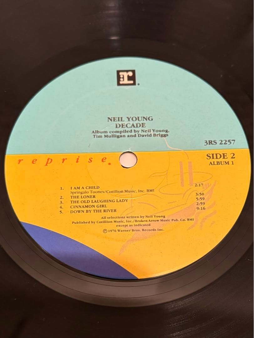 【シュリンク付】レコードLP/Neil Young / DECADE