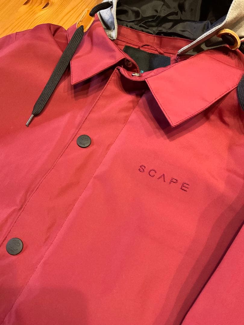 SCAPE×Mark Gonzalesコラボ　スノボウエア　セットアップ