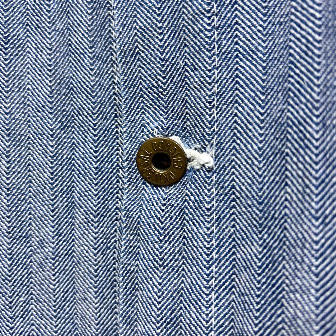 UNIVERSAL OVERALL カバーオール ヘリンボーン USA製 40