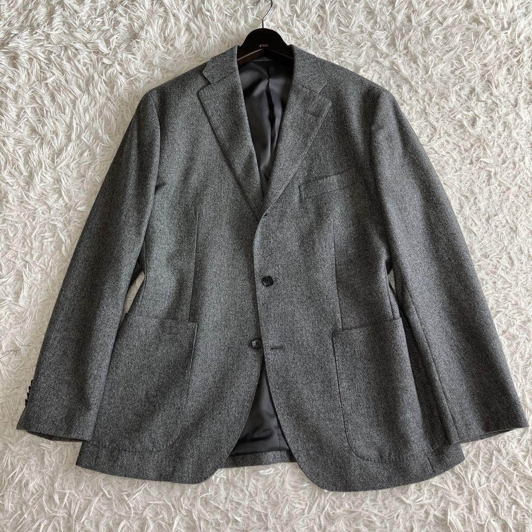 ◎極美品 クリケット カシミヤ混 ICHITEKI生地 総裏 肌触り抜群 XL1