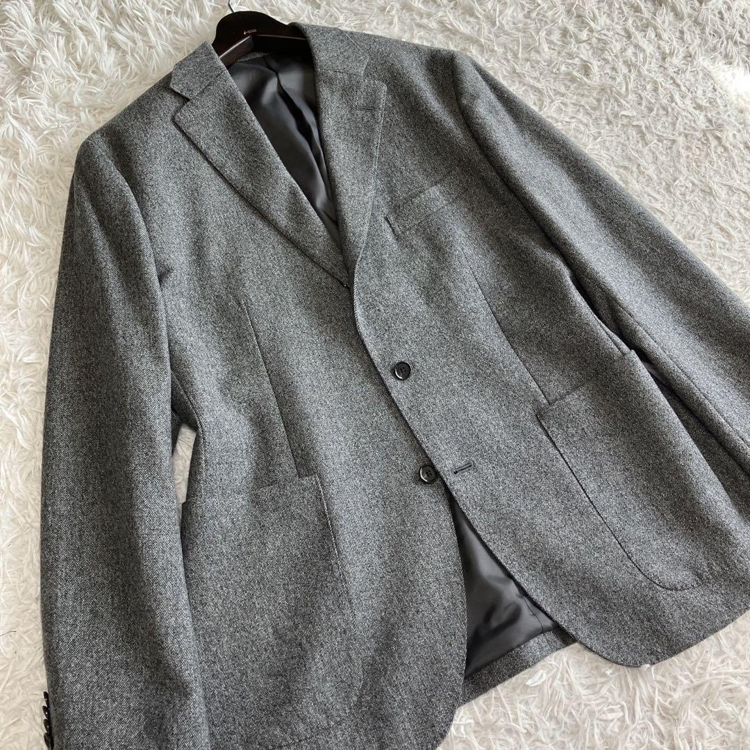 ◎極美品 クリケット カシミヤ混 ICHITEKI生地 総裏 肌触り抜群 XL1