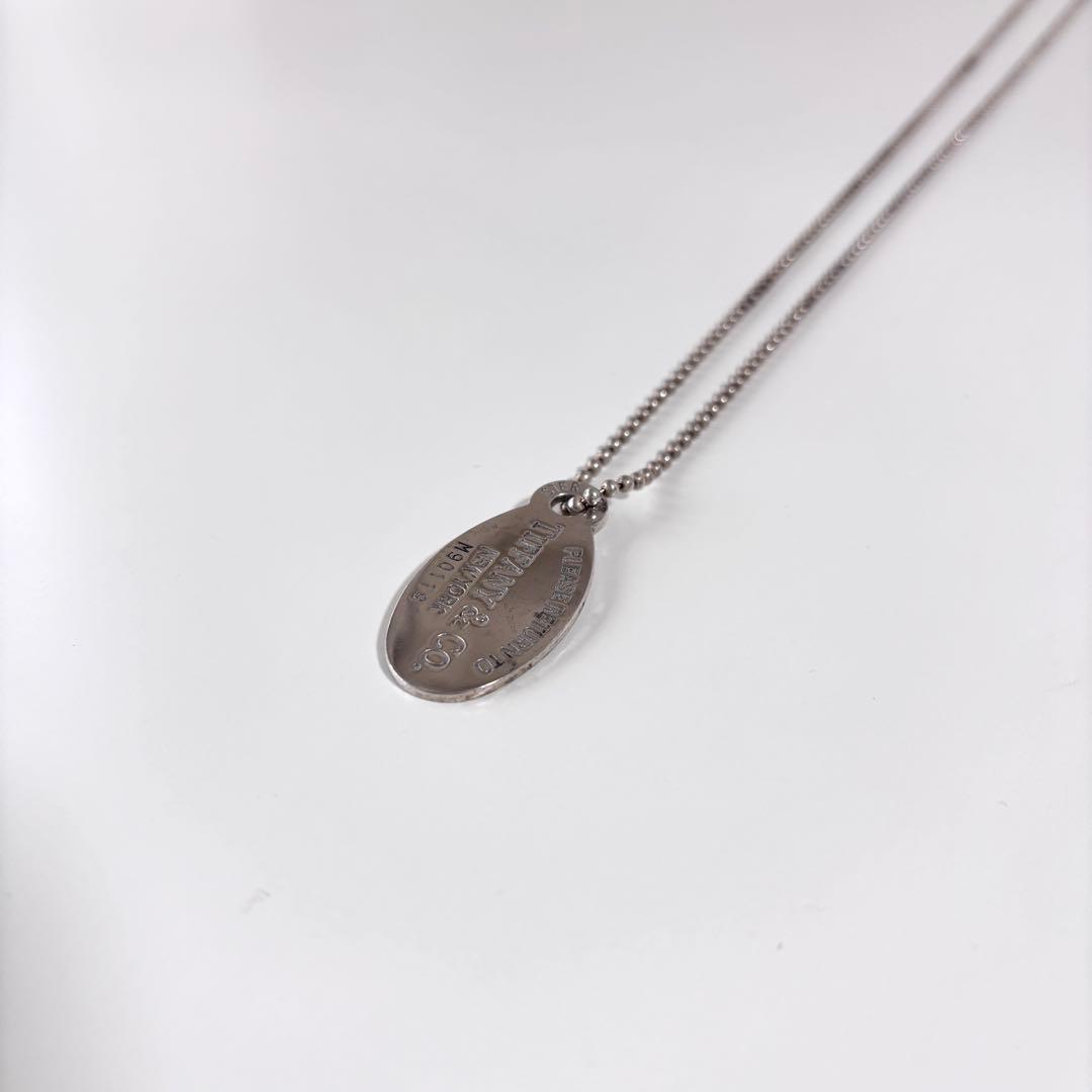 Tiffany&Co. ティファニー プレート 925 シルバー ネックレス