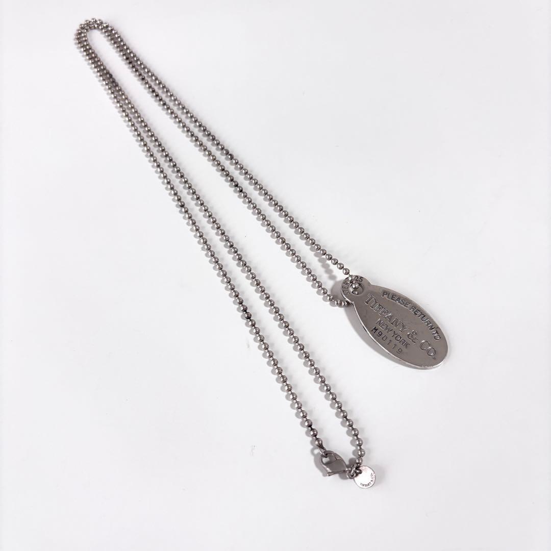 Tiffany&Co. ティファニー プレート 925 シルバー ネックレス