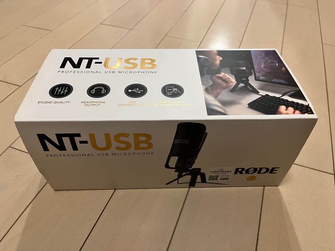 n*r様 RØDE NT-USB コンデンサーマイク