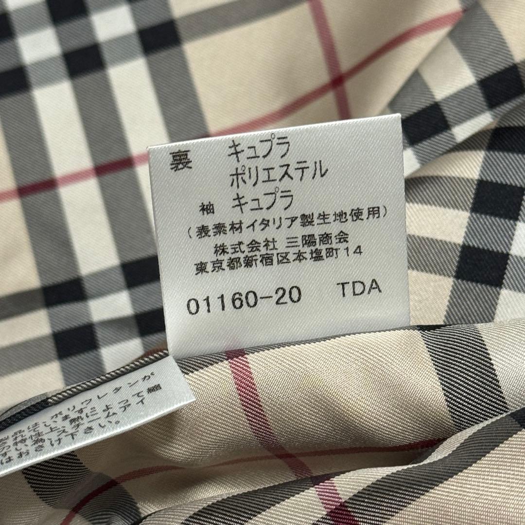 BURBERRY LONDON トレンチコート ノバチェック ブラック 40